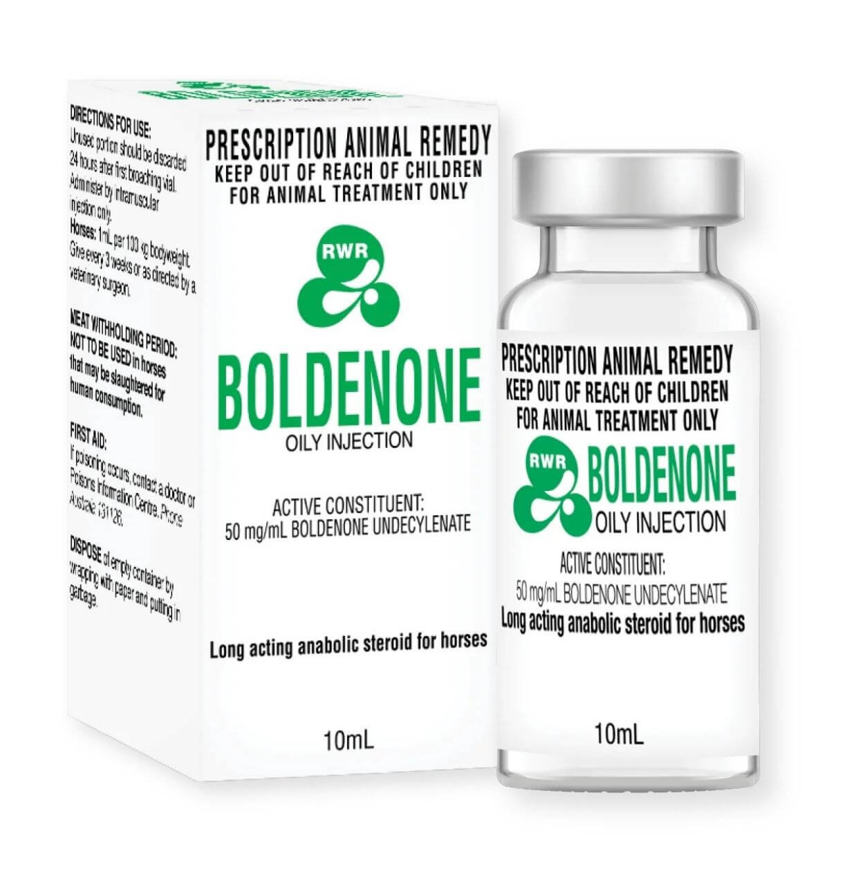 Boldenone (Equipoise) — Dunkle Amber-Ölflaschen (Undecylenatester)