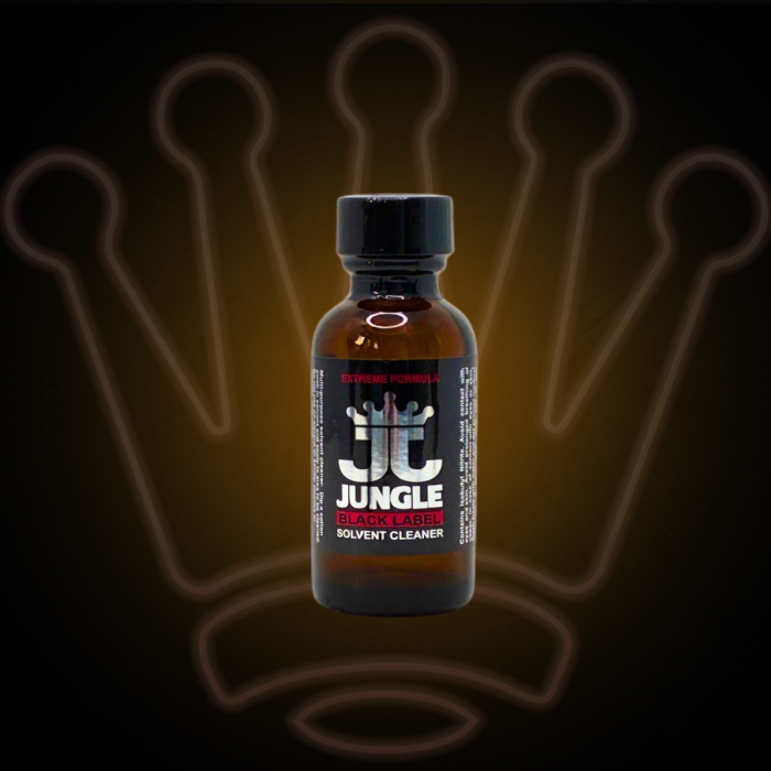 Poppers (Alkyl Nitrites) — Pequenas garrafas de amêndoa/azul (10–30 mL) de líquido volátil; vendidas como ‘odorizador de sala’, ‘limpeza de couro’, ‘limpeza de cabeça de vídeo’