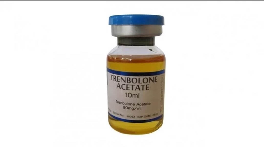 Trenbolone — Dunkelgelbe Flaschen (Acetat/Enanthate-Mischungen, Tri-Tren); Veterinärpellets historisch raffiniert