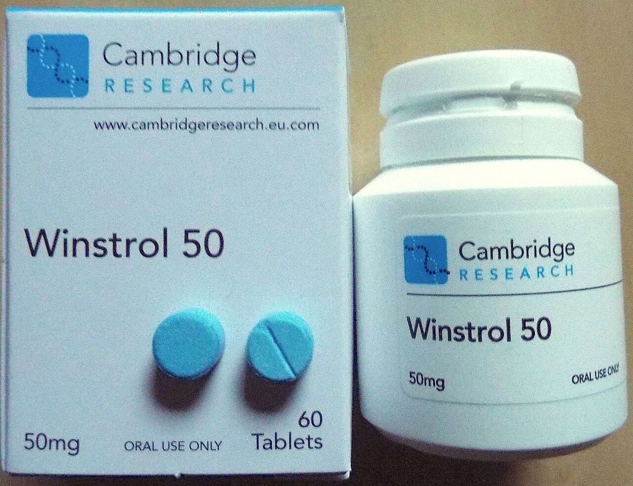Stanozolol (Winstrol) — सफेद 2-10 मिलीग्राम टैबलेट, या पानी / तेल-आधारित इंजेक्शन 'Winstrol Depot'